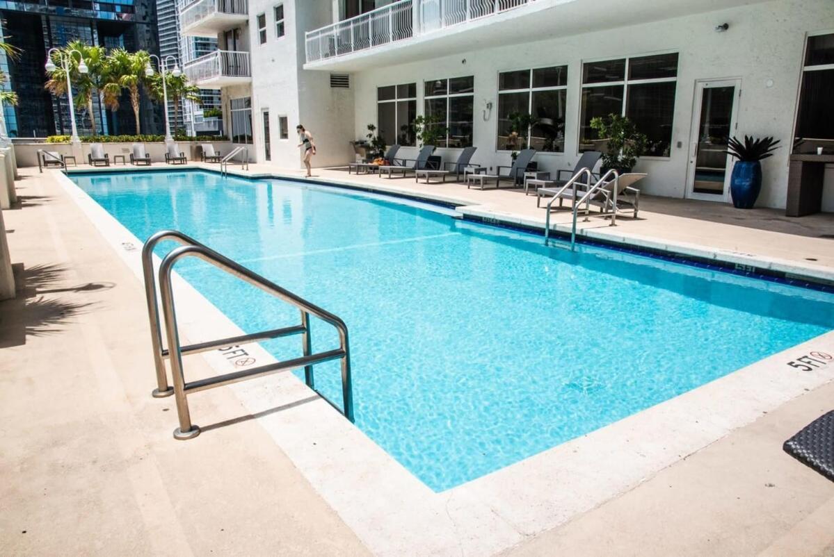 Bnb Hyperion - Luxe 3B Condo W City & Ocean Views Miami Exteriör bild